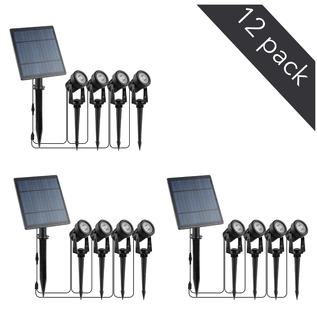 NORDENLUX™ Projecteurs Solaires de Jardin
