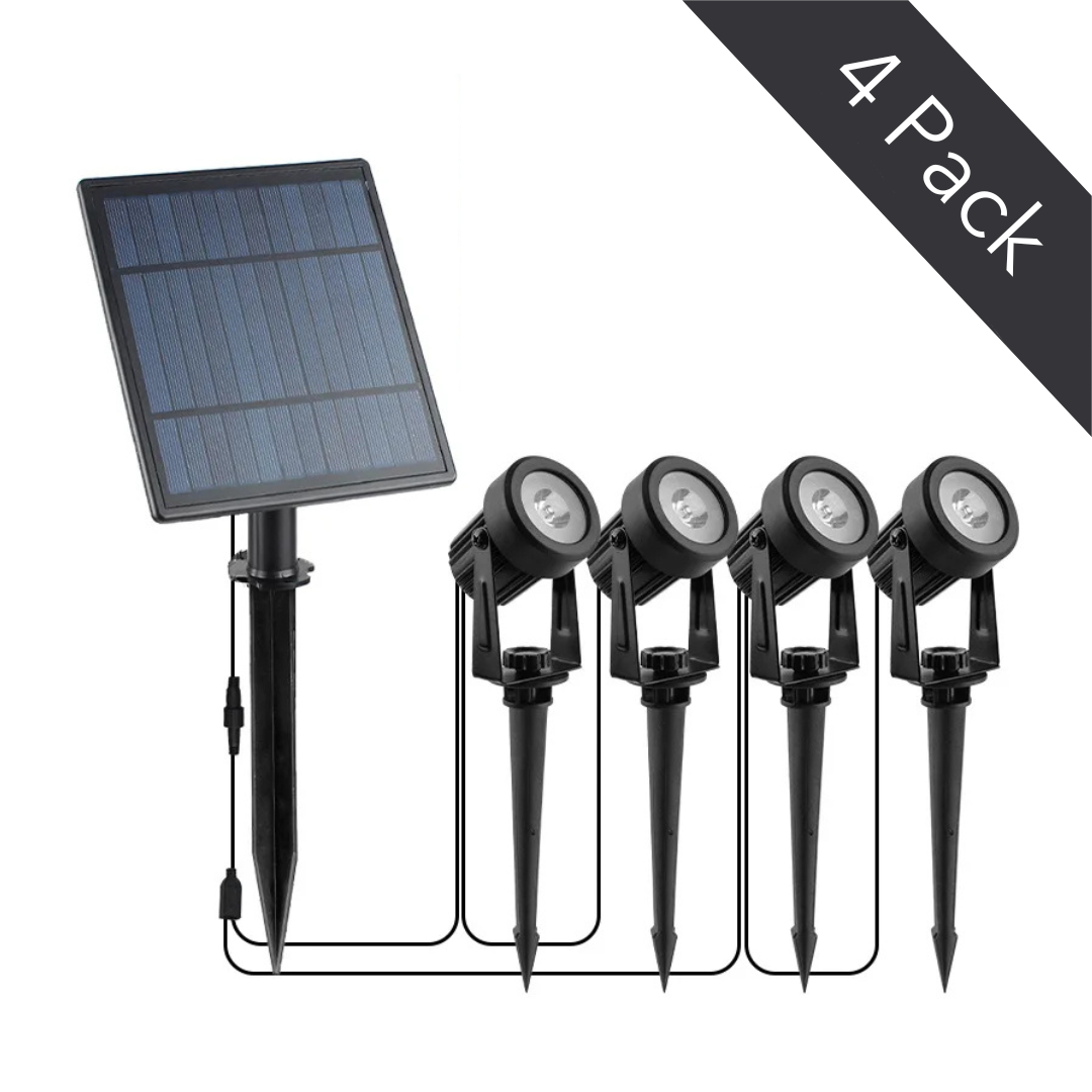 NORDENLUX™ Projecteurs Solaires de Jardin